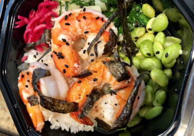 Heart Healthy Shrimp and Edamame Bowl